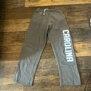 Grey Carolina sweatpants. Women's size small.